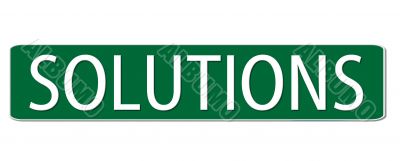 business slogan street sign