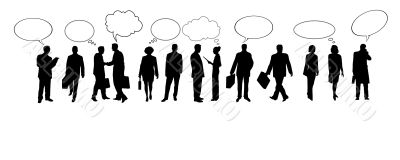 business people silhouettes