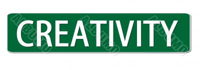 business slogan street sign
