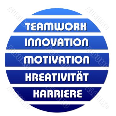 business slogan circle