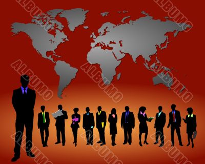 global business people