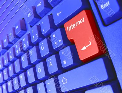 business keyboard internet