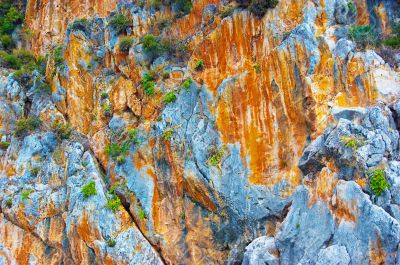 Red rock texture