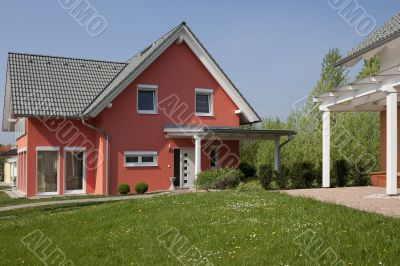 House with garden