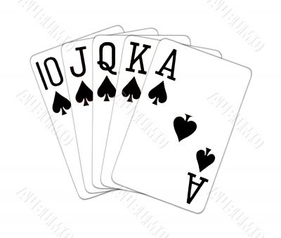 Poker Cards Royal Flush