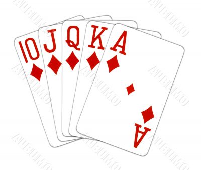 Poker Cards Royal Flush
