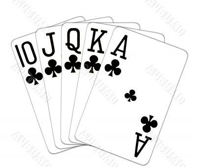 Poker Cards Royal Flush