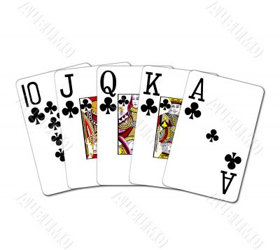 Poker Cards Royal Flush