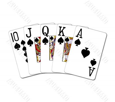 Poker Cards Royal Flush