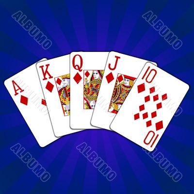 Poker Cards Royal Flush