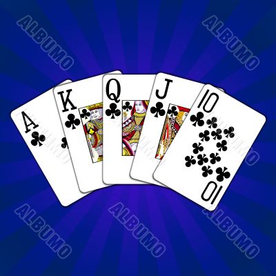 Poker Cards Royal Flush