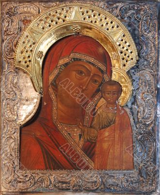 An orthodox icon of Mary