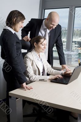 Having fun in office
