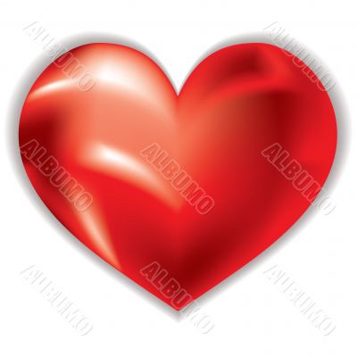 love heart shimmer