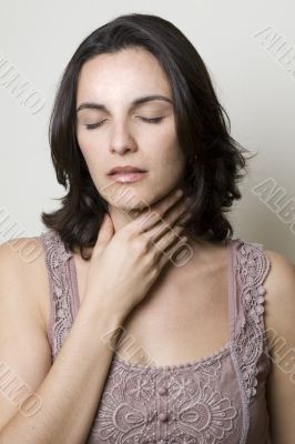 Sore Throat woman