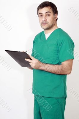 Middle-age surgeon