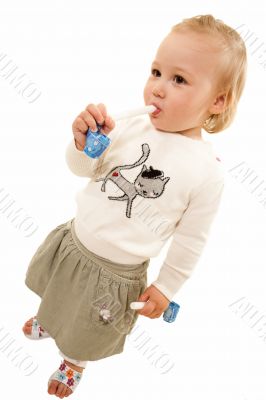 Cute little girl