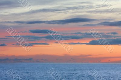 Sea and sky