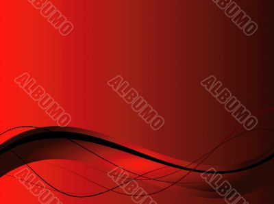 Background with abstract smooth lines