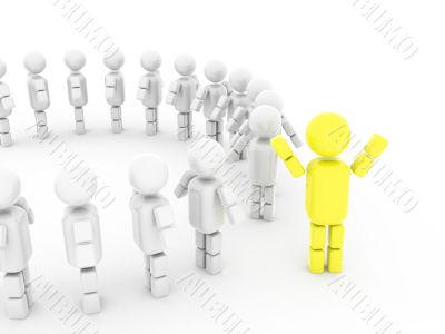standing out