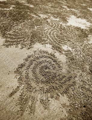 Image on the sand
