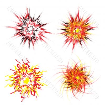 explosion star