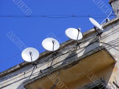 Satellite dishes