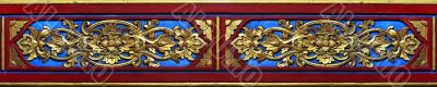 Wooden decorated