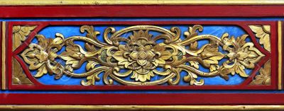 Wooden decorated