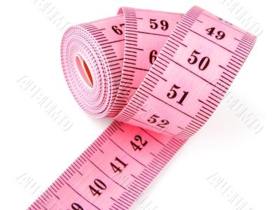 pink measuring tape