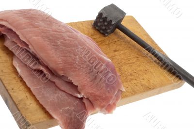 Pork with hammer