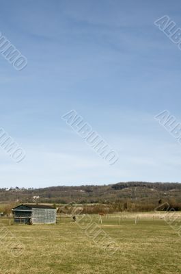 Shed in a field9