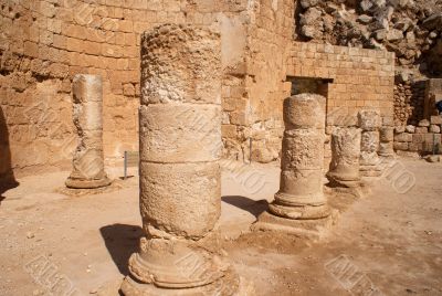 Herodion ruins in Israel