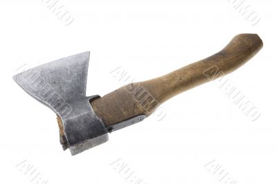 Axe on white
