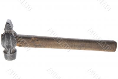 hammer on white background