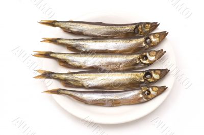smoked capelin