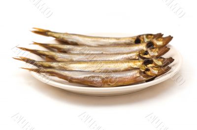 smoked capelin