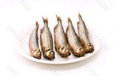 smoked capelin