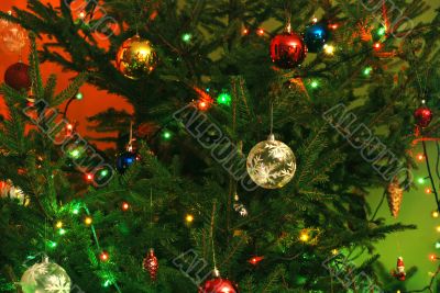 New-Year tree decorations
