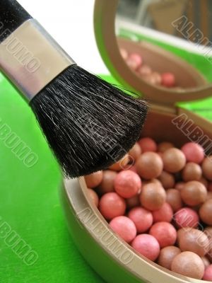 Blushes and brushes