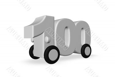 one hundred