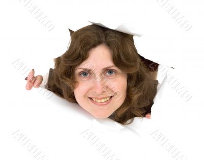 Portrait young woman