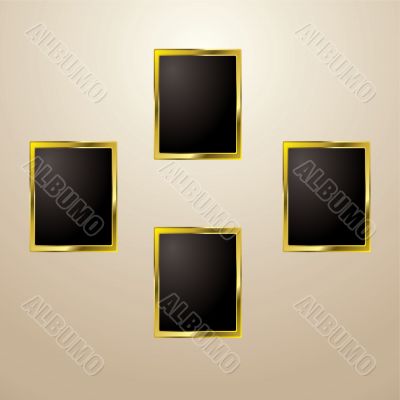 gold picture frame