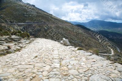 old roman roadway