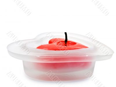 heart candle