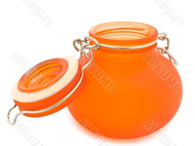 decorative jar