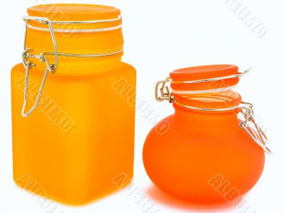 glass jars