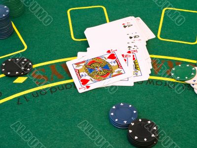 cards and chips