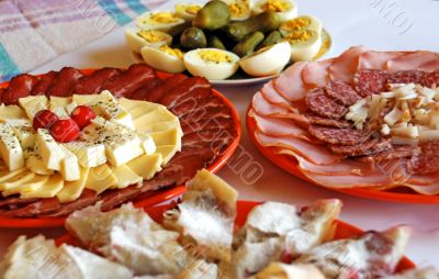 Appetizing meat dishes