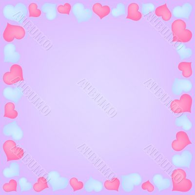 hearts frame